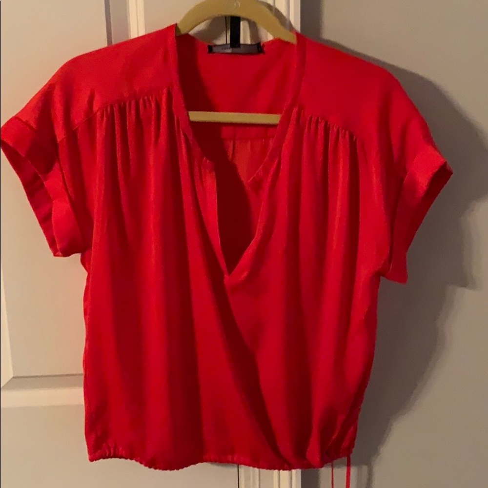 BCBG polyester blouse